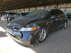 Honda salvage cars for sale: 2008 Honda Civic EX