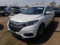 Salvage cars for sale at Elgin, IL auction: 2021 Honda HR-V EXL