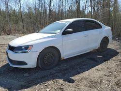 Salvage cars for sale from Copart Bowmanville, ON: 2011 Volkswagen Jetta Base