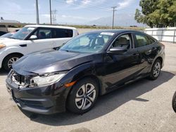 Salvage cars for sale at Rancho Cucamonga, CA auction: 2017 Honda Civic LX