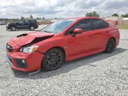 Salvage cars for sale at Mentone, CA auction: 2018 Subaru WRX Premium