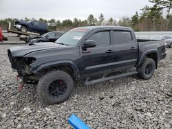 Salvage cars for sale at Windham, ME auction: 2020 Toyota Tacoma Double Cab