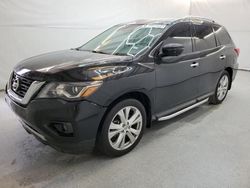 Salvage cars for sale at Houston, TX auction: 2019 Nissan Pathfinder S