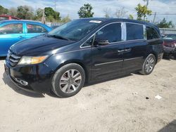 Salvage cars for sale at Riverview, FL auction: 2014 Honda Odyssey Touring