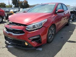 Salvage cars for sale from Copart Martinez, CA: 2021 KIA Forte FE