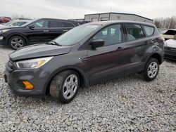 Ford Escape s salvage cars for sale: 2017 Ford Escape S