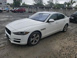 Salvage cars for sale from Copart Opa Locka, FL: 2017 Jaguar XE