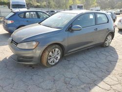 Salvage cars for sale from Copart Hurricane, WV: 2015 Volkswagen Golf