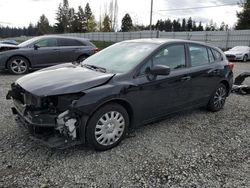 Subaru Impreza salvage cars for sale: 2017 Subaru Impreza