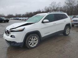 Salvage SUVs for sale at auction: 2015 Jeep Cherokee Latitude