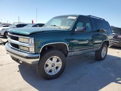 Salvage cars for sale at Grand Prairie, TX auction: 1995 Chevrolet Tahoe K1500