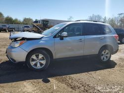 Salvage cars for sale at Lyman, ME auction: 2014 Subaru Forester 2.5I Premium