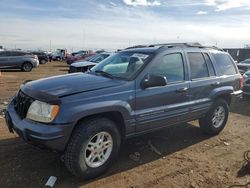 Salvage cars for sale at Brighton, CO auction: 2004 Jeep Grand Cherokee Laredo