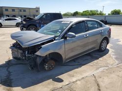 Salvage cars for sale from Copart Wilmer, TX: 2022 KIA Rio LX