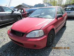 Honda Civic DX Vehiculos salvage en venta: 1999 Honda Civic DX