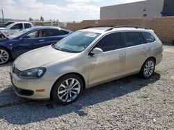 Salvage cars for sale at Mentone, CA auction: 2013 Volkswagen Jetta TDI
