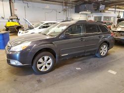 Salvage cars for sale from Copart Wheeling, IL: 2012 Subaru Outback 2.5I Limited