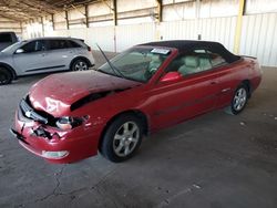 Salvage cars for sale from Copart Phoenix, AZ: 2002 Toyota Camry Solara SE