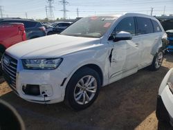 Salvage cars for sale from Copart Elgin, IL: 2017 Audi Q7 Premium Plus