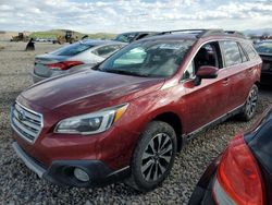 Salvage cars for sale at Magna, UT auction: 2017 Subaru Outback 2.5I Limited
