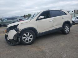 Salvage cars for sale from Copart Pennsburg, PA: 2011 KIA Sorento Base