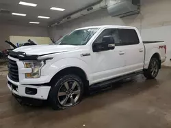 Salvage cars for sale at Davison, MI auction: 2015 Ford F150 Supercrew