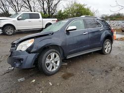 Salvage cars for sale from Copart Baltimore, MD: 2015 Chevrolet Equinox LTZ