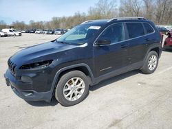 Salvage cars for sale at Ellwood City, PA auction: 2016 Jeep Cherokee Latitude