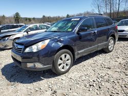 Salvage cars for sale at Candia, NH auction: 2012 Subaru Outback 2.5I Premium