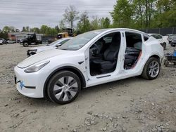 Salvage cars for sale from Copart Waldorf, MD: 2023 Tesla Model Y