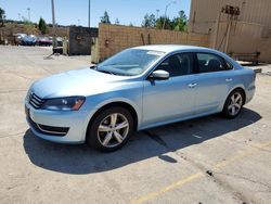 Salvage cars for sale at Gaston, SC auction: 2013 Volkswagen Passat SE