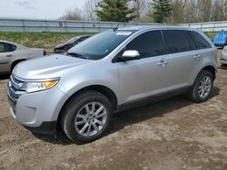 Salvage cars for sale from Copart Davison, MI: 2014 Ford Edge SEL