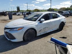 Salvage cars for sale from Copart Miami, FL: 2019 Toyota Camry L