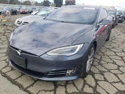 Salvage cars for sale at Martinez, CA auction: 2021 Tesla Model S