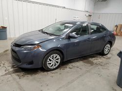 Toyota Corolla l salvage cars for sale: 2018 Toyota Corolla L