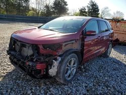 Ford Edge salvage cars for sale: 2015 Ford Edge Titanium