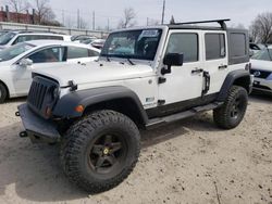 Salvage cars for sale at Lansing, MI auction: 2008 Jeep Wrangler Unlimited X