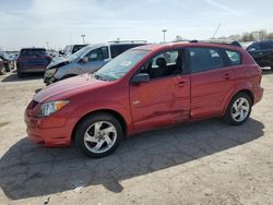 Salvage cars for sale from Copart Indianapolis, IN: 2003 Pontiac Vibe