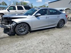 Salvage cars for sale at Spartanburg, SC auction: 2022 Honda Civic LX