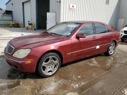 Salvage cars for sale at New Orleans, LA auction: 2002 Mercedes-Benz S 430