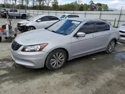 Salvage cars for sale at Spartanburg, SC auction: 2011 Honda Accord EXL