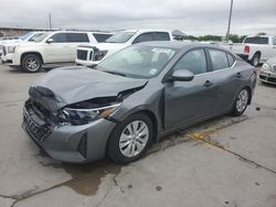 Salvage cars for sale at Grand Prairie, TX auction: 2024 Nissan Sentra S