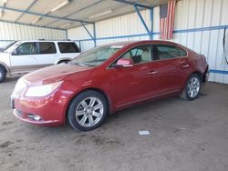 Salvage cars for sale at Colorado Springs, CO auction: 2012 Buick Lacrosse Premium