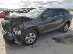 Salvage cars for sale from Copart West Palm Beach, FL: 2023 Toyota Highlander L