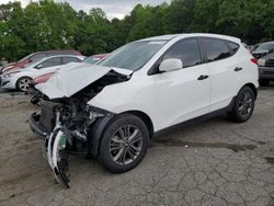 Salvage cars for sale from Copart Austell, GA: 2015 Hyundai Tucson GLS