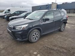 Salvage cars for sale from Copart Woodhaven, MI: 2019 Subaru Forester Premium