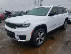 Salvage cars for sale from Copart Elgin, IL: 2021 Jeep Grand Cherokee L Limited