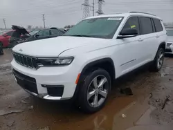 Vehiculos salvage en venta de Copart Elgin, IL: 2021 Jeep Grand Cherokee L Limited