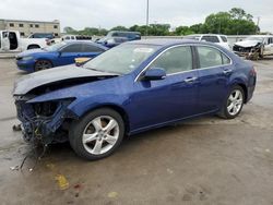 Salvage cars for sale from Copart Wilmer, TX: 2009 Acura TSX