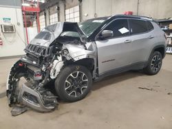 Jeep Compass salvage cars for sale: 2020 Jeep Compass Trailhawk